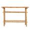 Hello Honey® Natural Tall Bamboo Accent Table with 2 Shelves